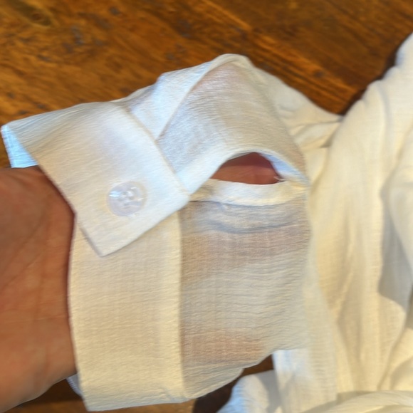 NWOT A Simple Concept Maxi Shirt Dress- O/S - Picture 6 of 6